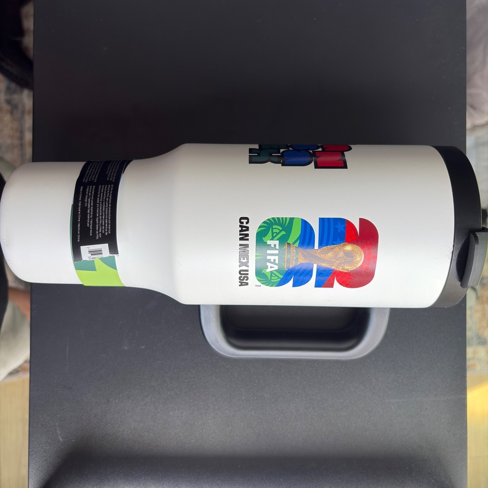 FIFA World Cup 26 Official Licensed 40oz Stainless Steel Tumbler White CAN MEX